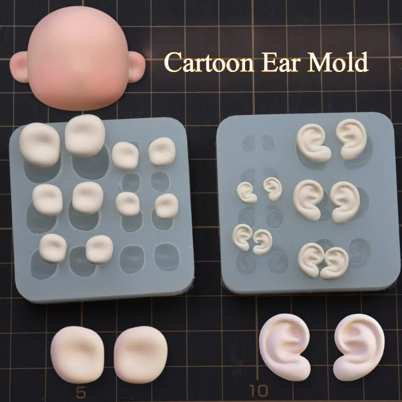 Diy Q - Moule d'oreille en argile ultra-légère de