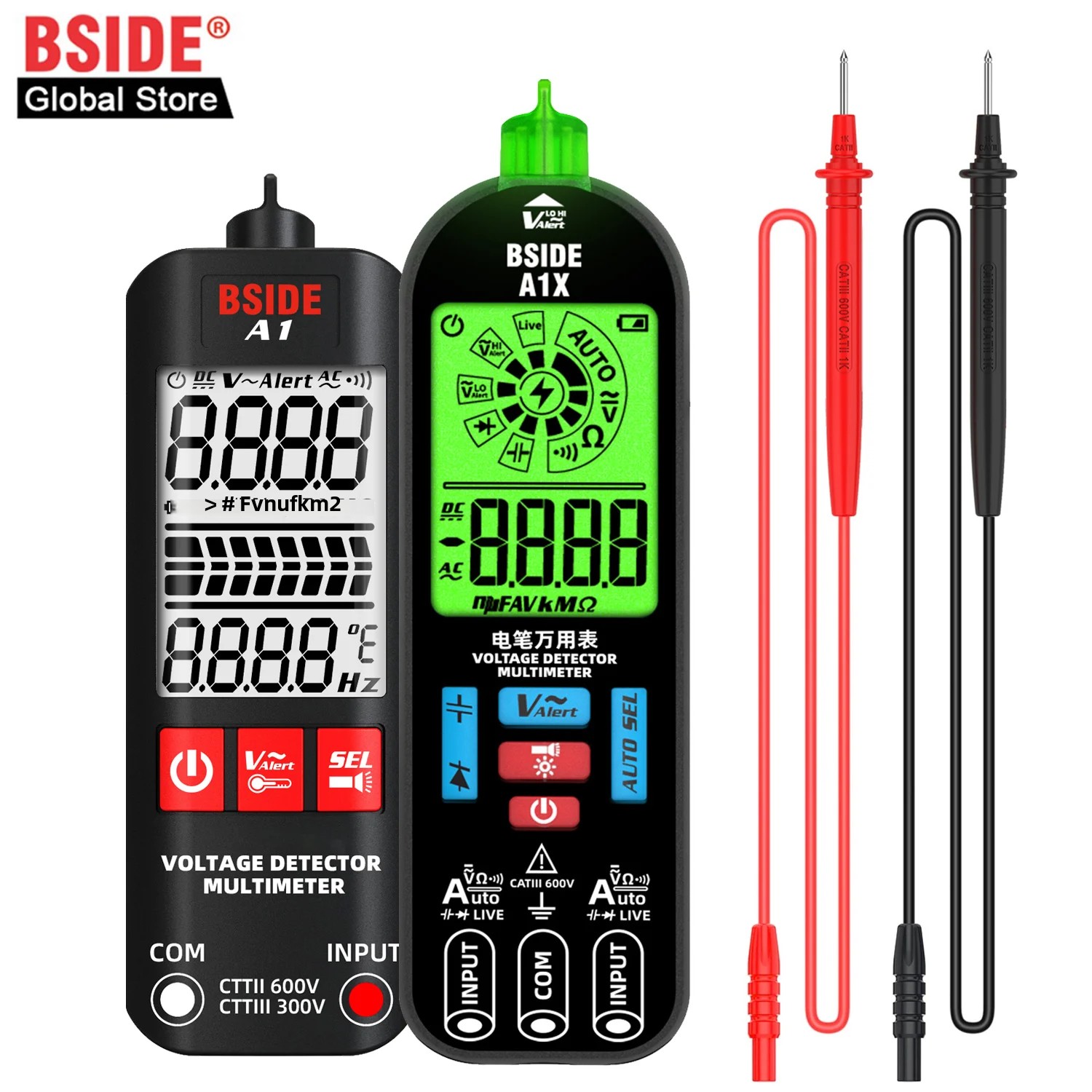 Logic Analyzer Usb - BSIDE A1/A1X multimètre numérique intelligent testeur