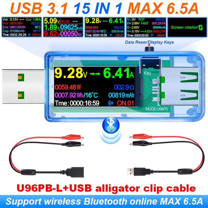 Logic Analyzer Usb - Testeur USB 15 en 1, voltmètre
