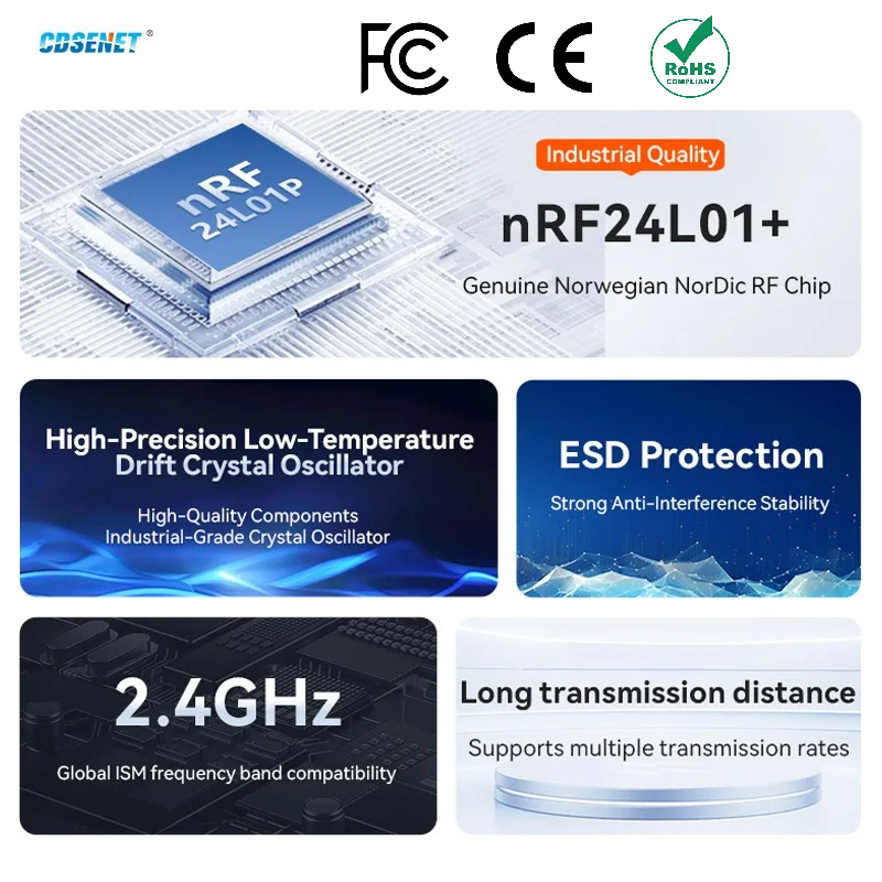 Nrf24L01 Module Wireless - Module RF sans fil nRF24L01 +