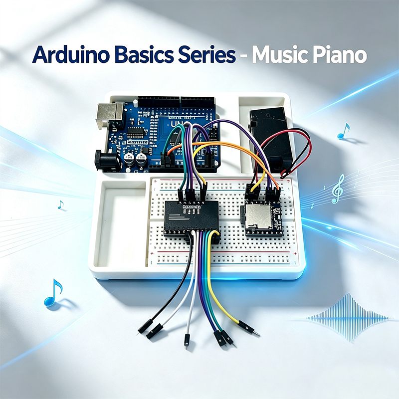 Diy Electronics Projects For Beginners - Kit électronique DIY Piano Musical de
