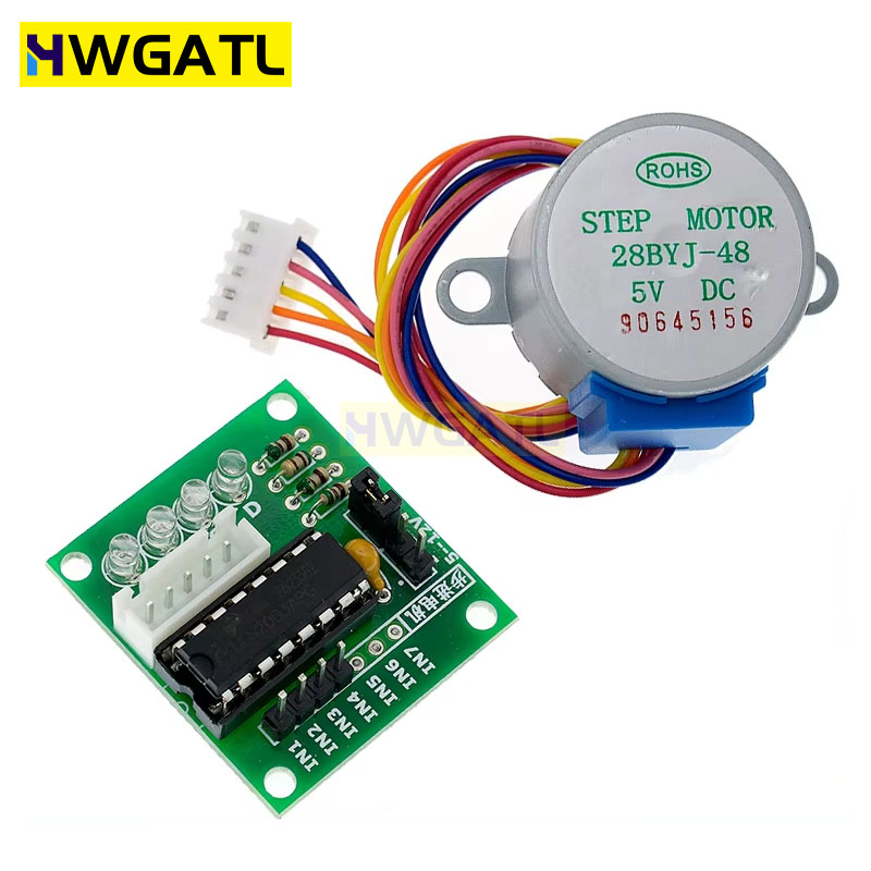 Stepper Motor 28Byj - HWGATL-Moteur pas à pas à engrenage