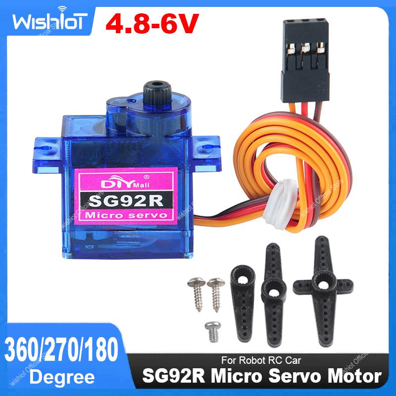 Servo Motor Sg90 - Micro servomoteur SG92R 4.8-6V, Angle contrôlable