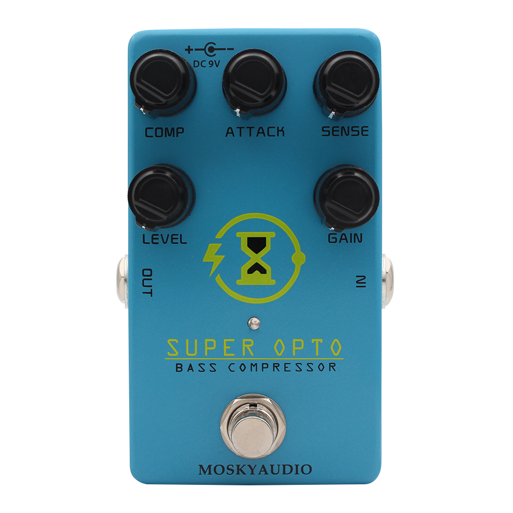 Diy Guitar Electronics - Compresseur optique de basse Mosky Super