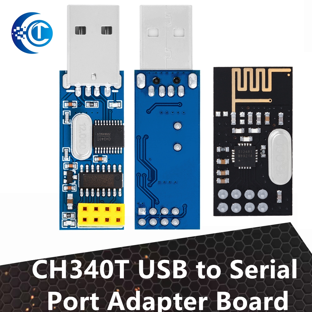 Nrf24L01 Module Wireless - Pour Arduino-CH340T carte adaptateur USB vers