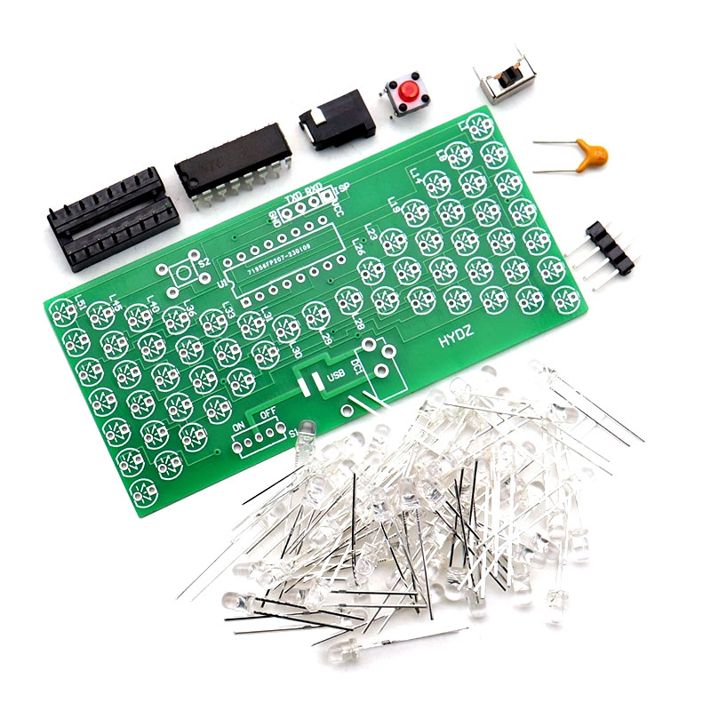 Diy Electronics Projects For Beginners - Kit d'apprentissage sablier LED-projet de soudure