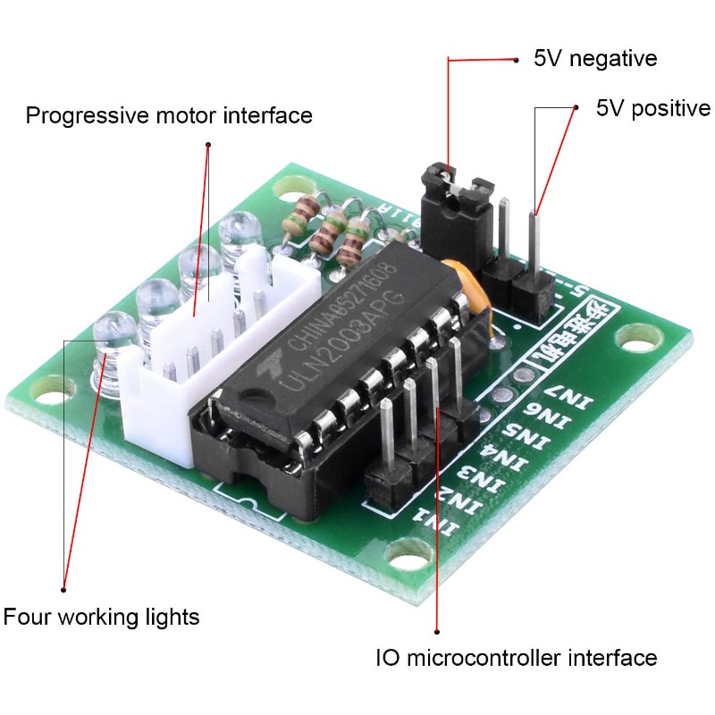 Moteur pas à pas corde N2003 2 - Stepper Motor 28Byj avis et prix