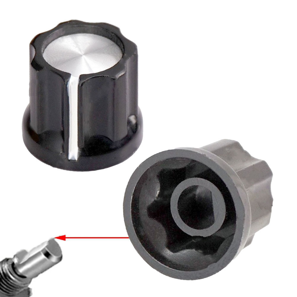 10 pièces D Type 6mm trou d'ar - Diy Guitar Electronics avis et prix