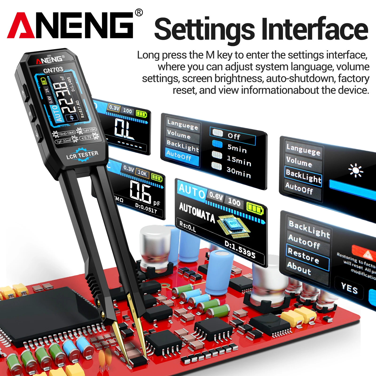 ANENG GN703 Testeur numérique  - Logic Analyzer Usb avis et prix