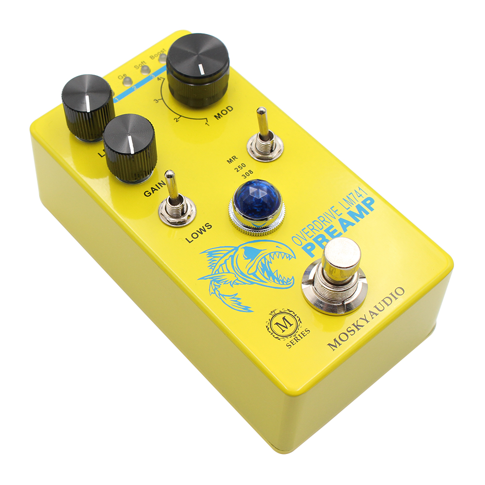 MOSKY LM741 préampli guitare p - Diy Guitar Electronics avis et prix