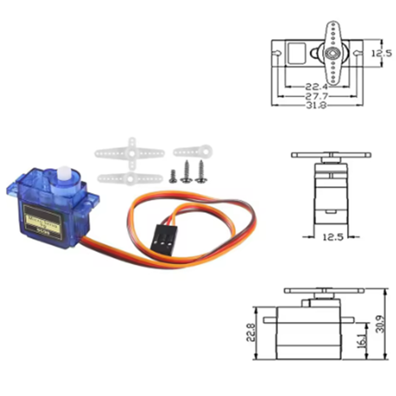 Micro servomoteur numérique SG - Servo Motor Sg90 avis et prix