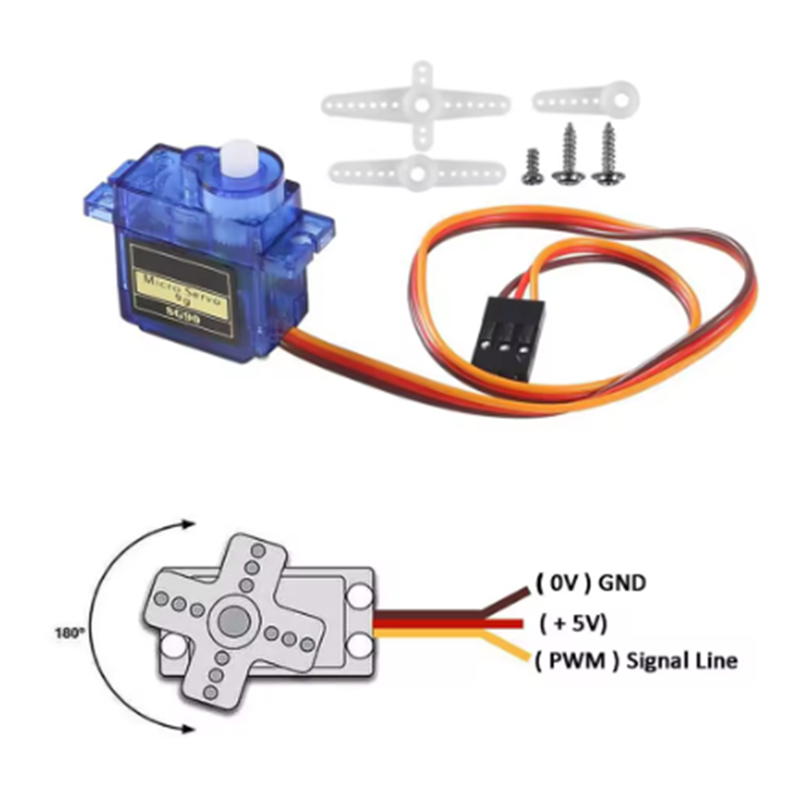 Micro servomoteur numérique SG - Servo Motor Sg90 avis et prix