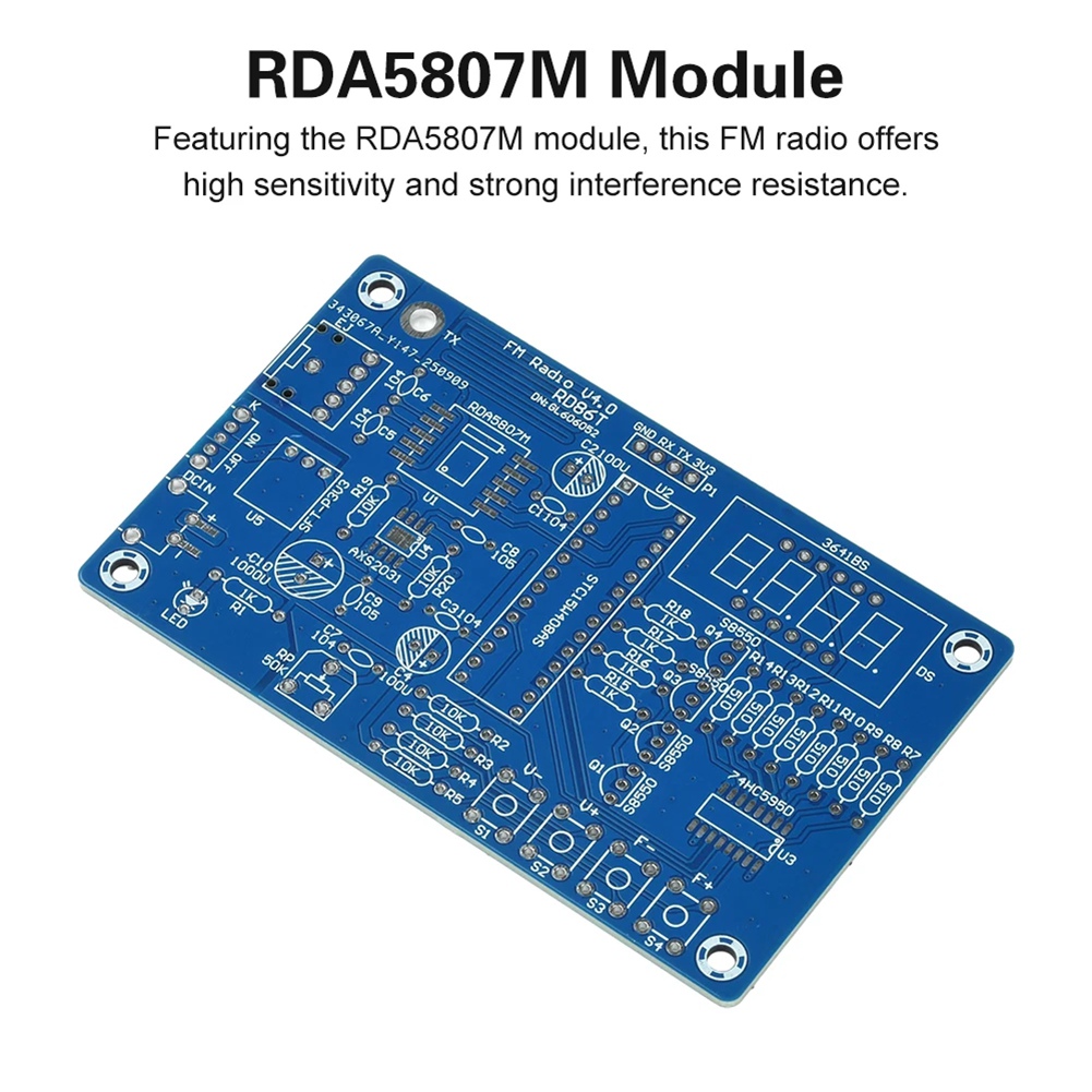 Kit électronique radio FM DIY  - Diy Electronics Projects For Beginners avis et prix