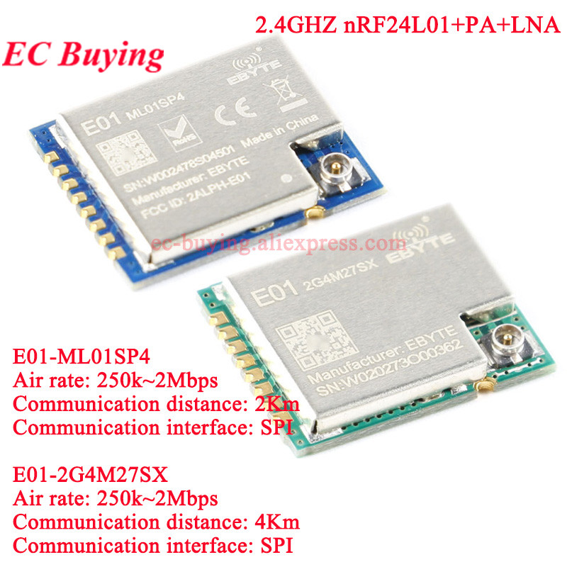 Module sans fil Wifi E01-2G4M2 - Nrf24L01 Module Wireless avis et prix