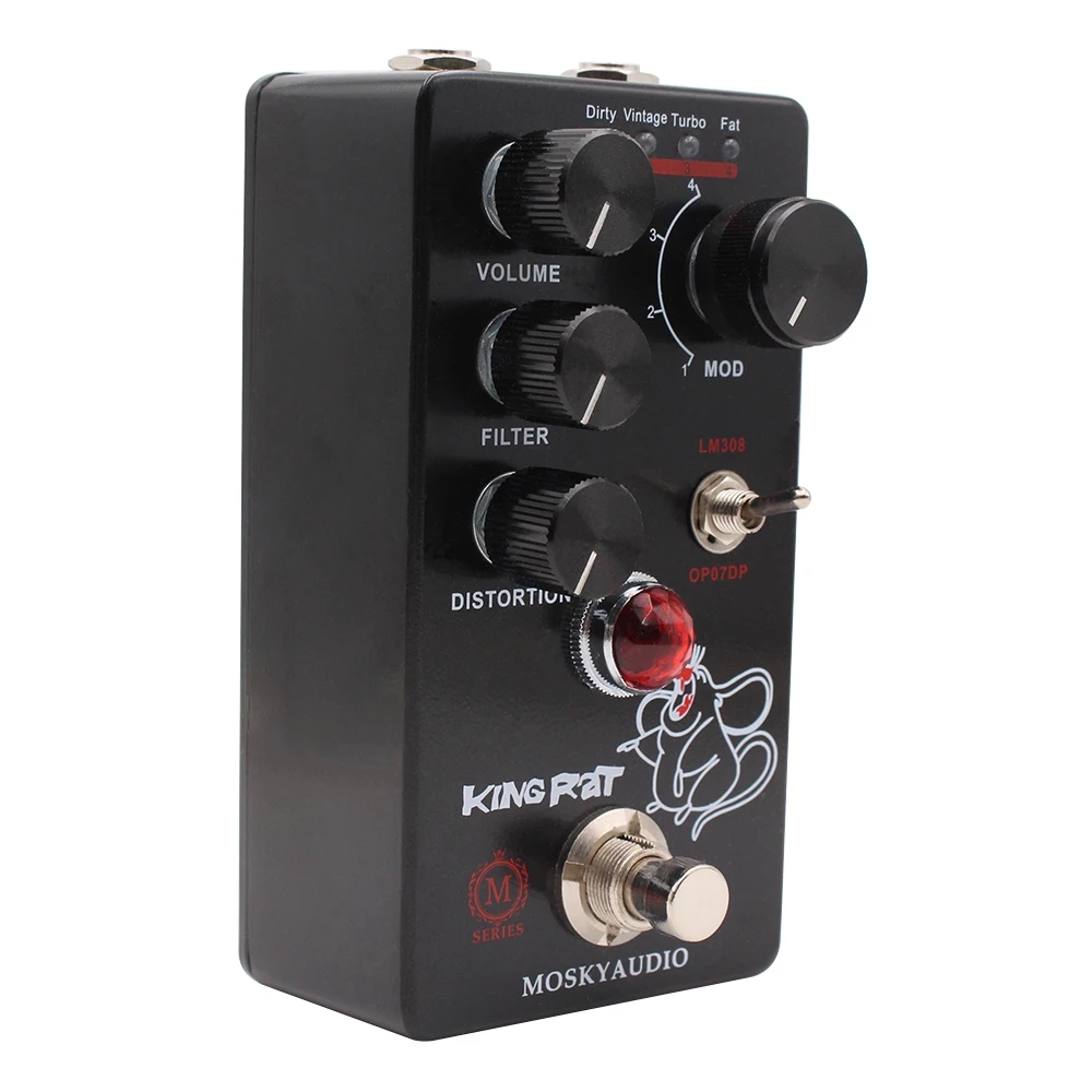 Pédale d'effets Mosky KING RAT - Diy Guitar Electronics avis et prix