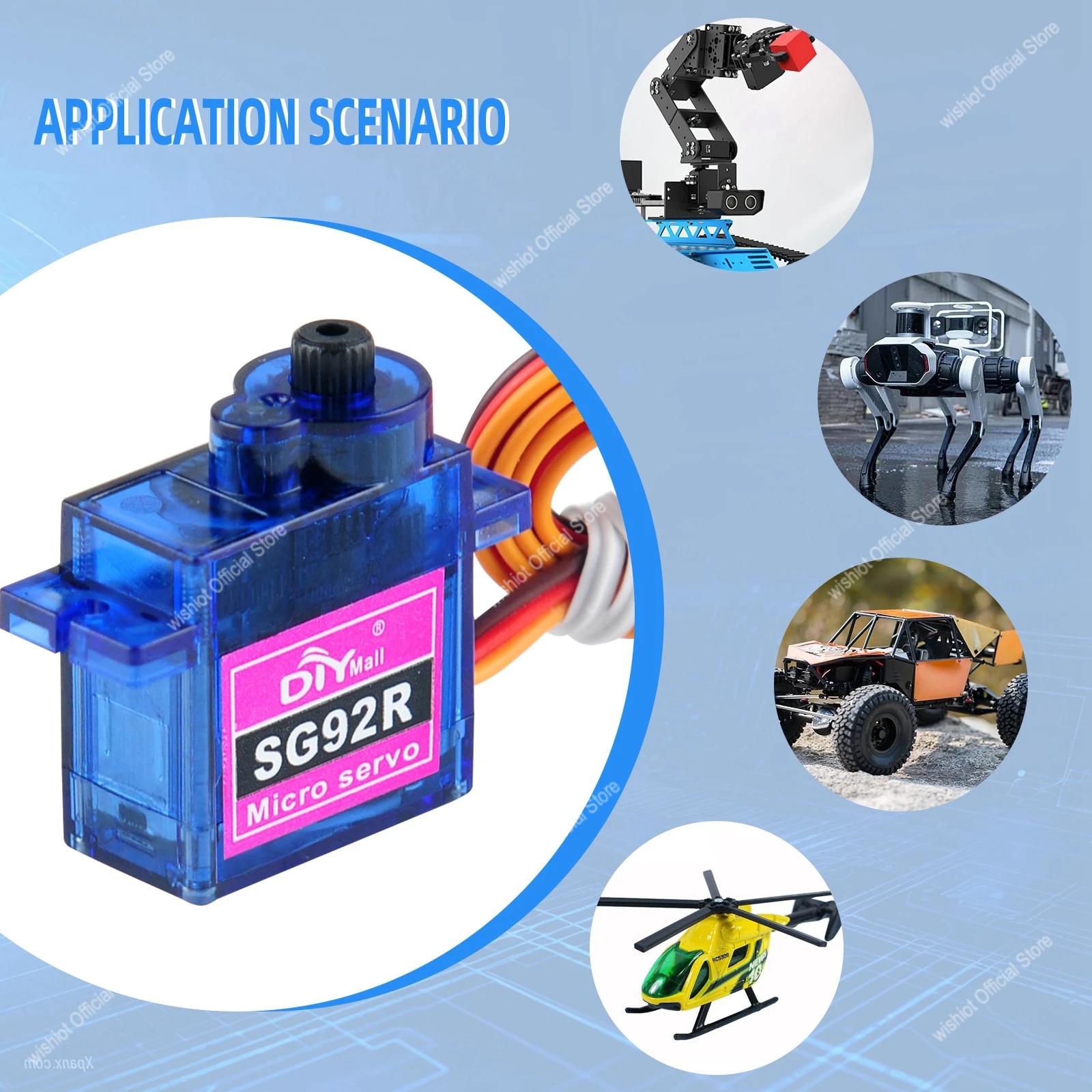 Micro servomoteur SG92R 4.8-6V - Servo Motor Sg90 avis et prix