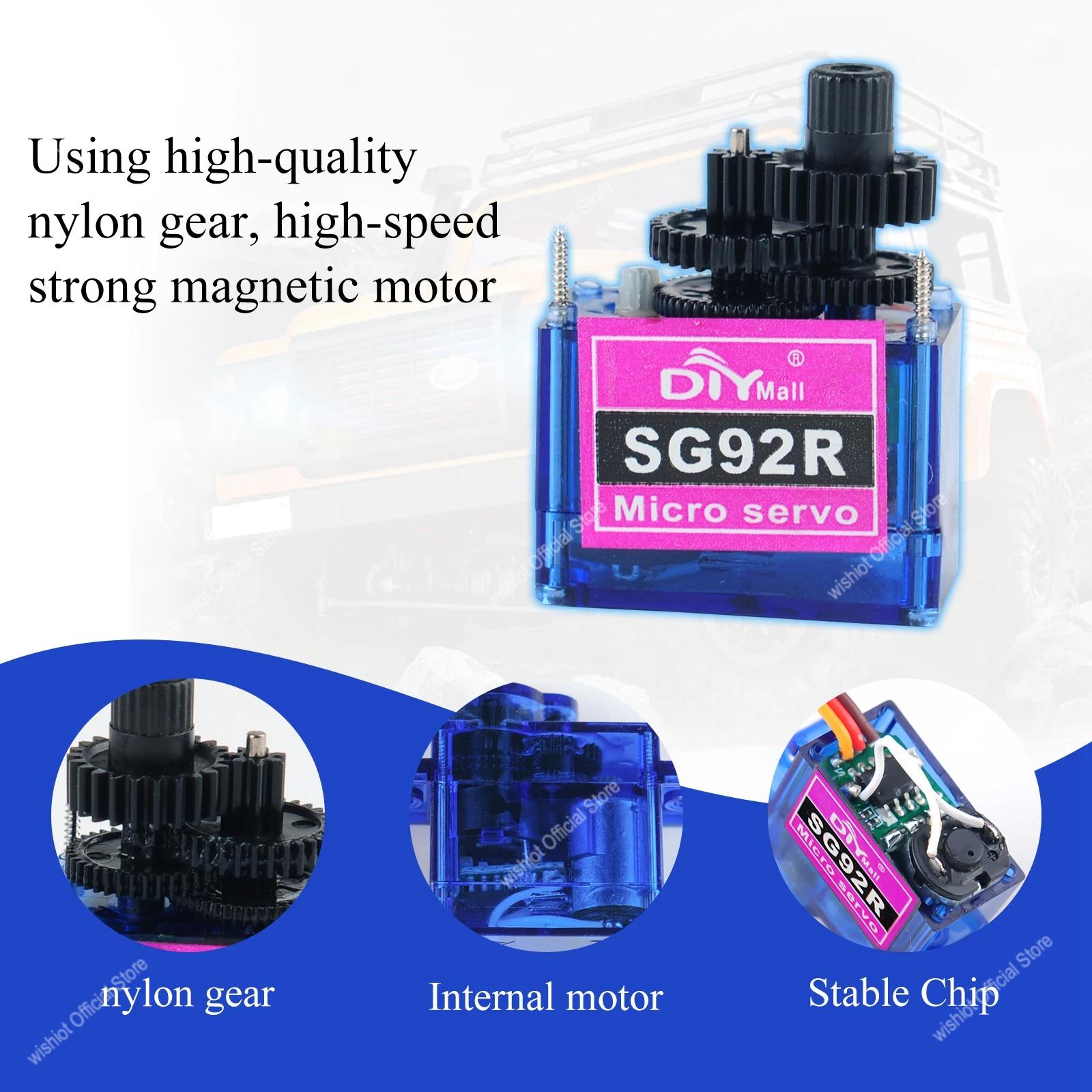 Micro servomoteur SG92R 4.8-6V - Servo Motor Sg90 avis et prix