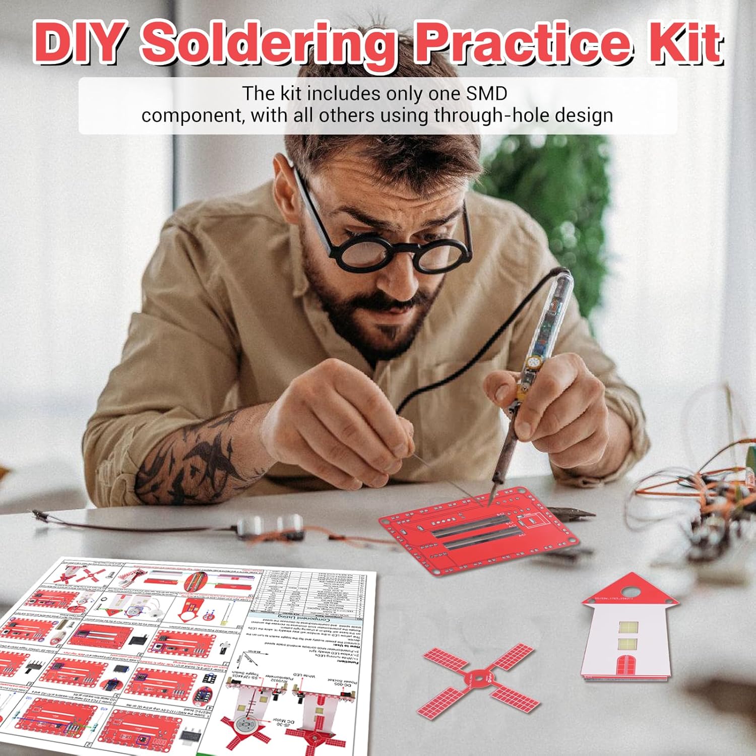 Kit de pratique de soudage de  - Diy Electronics Projects For Beginners avis et prix